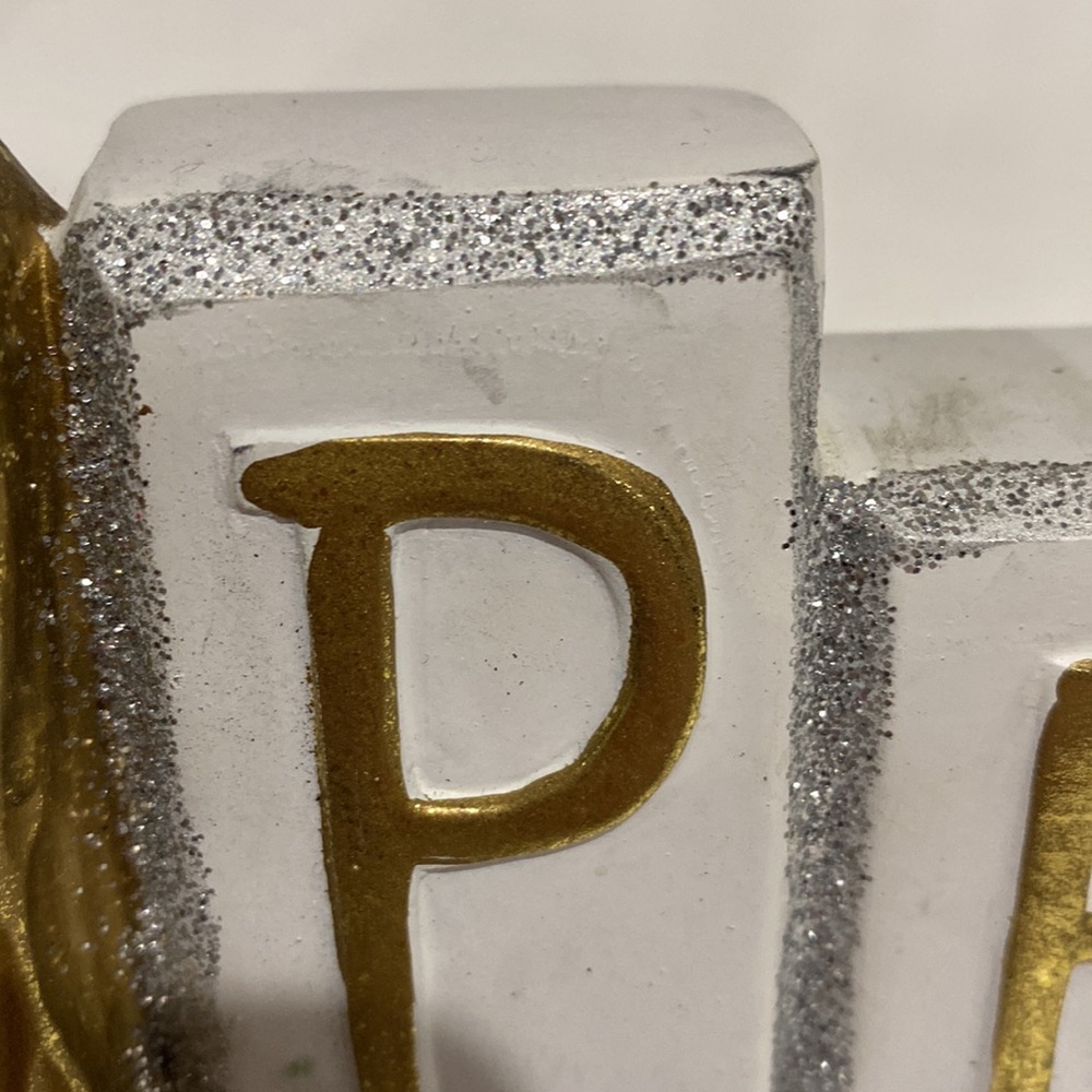 “Hope” Holy Family Nativity Block Figurine! - Picture 6 of 9